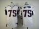 Nike New England Patriots -75 Vince Wilfork White Mens Stitched NFL Elite Jersey