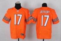 Nike Chicago Bears -17 Alshon Jeffery Orange NFL Elite Jersey
