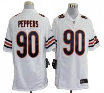 Nike Bears -90 Julius Peppers White Stitched NFL Game Jersey