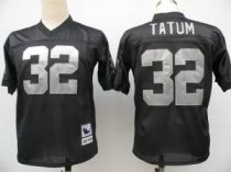 Mitchell and Ness Raiders -32 Jack Tatum Black Stitched Throwback NFL Jersey