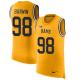 Nike Rams -98 Connor Barwin Gold Stitched NFL Limited Rush Tank Top Jersey