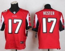 Nike Atlanta Falcons 17 Devin Hester Red Team Color Stitched NFL Elite Jersey