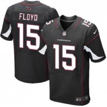Nike Arizona Cardinals -15 Floyd Jersey Black Elite Alternate Jersey