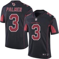 Nike Cardinals -3 Carson Palmer Black Stitched NFL Color Rush Limited Jersey