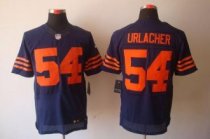 Nike Bears -54 Brian Urlacher Navy Blue 1940s Throwback Stitched NFL Elite Jersey