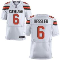 Nike Browns -6 Cody Kessler White Stitched NFL New Elite Jersey
