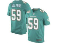 2013 NFL NEW Miami Dolphins -59 Dannell Ellerbe Green Jerseys(Elite)