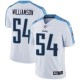 Nike Titans -54 Avery Williamson White Stitched NFL Vapor Untouchable Limited Jersey