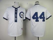 Chicago Cubs -44 Anthony Rizzo White 1909 Turn Back The Clock Stitched MLB Jersey