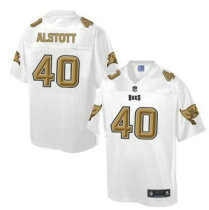 Nike Tampa Bay Buccaneers -40 Mike Alstott White NFL Pro Line Fashion Game Jersey