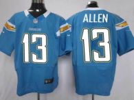 Nike San Diego Chargers #13 Keenan Allen Electric Blue Alternate Men‘s Stitched NFL Elite Jersey