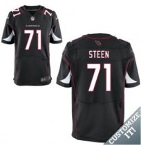 Nike Arizona Cardinals -71 Steen Jersey Black Elite Alternate Jersey