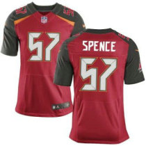 Nike Buccaneers -57 Noah Spence Red Team Color Stitched NFL New Elite Jersey