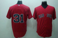 Boston Red Sox #31 Jon Lester Stitched Red MLB Jersey
