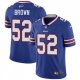 Nike Bills -52 Preston Brown Royal Blue Team Color Stitched NFL Vapor Untouchable Limited Jersey