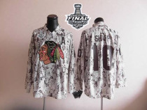 Chicago Blackhawks -10 Patrick Sharp Camouflage 2015 Stanley Cup Stitched NHL Jersey