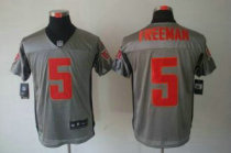 Nike Buccaneers -5 Josh Freeman Grey Shadow Stitched NFL Elite Jersey