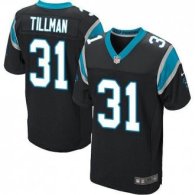 Nike Carolina Panthers -31 Charles Tillman Black Team Color Stitched NFL Elite Jersey
