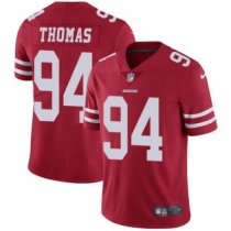 Nike 49ers -94 Solomon Thomas Red Team Color Stitched NFL Vapor Untouchable Limited Jersey