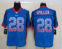 2013 New Nike Buffalo Bills 28 Spiller Drift Fashion Blue Elite Jerseys