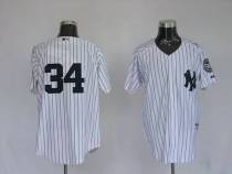 New York Yankees -34 Brian McCann White Stitched MLB Jersey