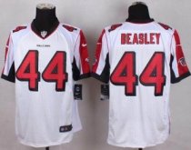 Nike Carolina Panthers -44 Vic Beasley White Stitched NFL Elite Jersey