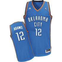 Revolution 30 Oklahoma City Thunder -12 Steven Adams Blue Stitched NBA Jersey