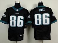 Nike Philadelphia Eagles #86 Zach Ertz Black Alternate Men's Stitched NFL New Elite Jersey