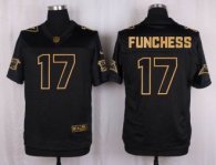 Nike Carolina Panthers -17 Devin Funchess Pro Line Black Gold Collection Stitched NFL Elite Jersey