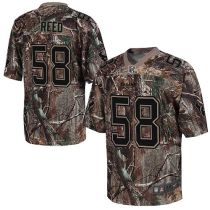 Nike Houston Texans -58 Brooks Reed Camo Mens Stitched NFL Realtree Elite Jersey