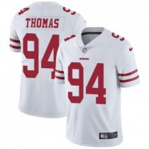 Nike 49ers -94 Solomon Thomas White Stitched NFL Vapor Untouchable Limited Jersey