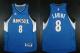 Minnesota Timberwolves -8 Zach LaVine Blue Road Stitched NBA Jersey