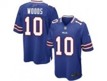 2012 NEW NFL Buffalo Bills 10 Robert Woods Blue Jerseys (Game)
