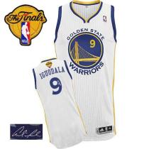 Revolution 30 Autographed Golden State Warriors -9 Andre Iguodala White The Finals Patch Stitched NB