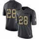 San Francisco 49ers -28 Carlos Hyde Nike Anthracite 2016 Salute to Service Jersey