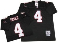 Mitchell And Ness Falcons 4 Brett Favre Black Stitched NFL Throwback NFL Jersey