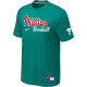 Philadelphia Phillies  Nike Short Sleeve Practice T-Shirt Green