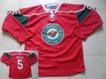 Minnesota Wild -5 Christian Folin Red Stitched NHL Jersey