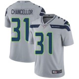 Nike Seahawks -31 Kam Chancellor Grey Alternate Stitched NFL Vapor Untouchable Limited Jersey
