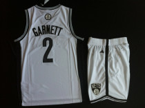 NBA Brooklyn Nets Garnett -2 Suit-white
