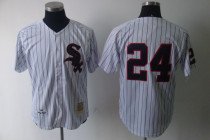Mitchell and Ness Chicago Chicago White Sox -24 Early Wynn White Throwback Stitched MLB Jerseys