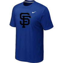 MLB San Francisco Giants Heathered Blue Nike Blended T-Shirt