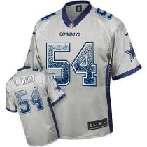 Nike Dallas Cowboys #54 Randy White Grey Men's Stitched NFL Elite Drift Fashion Jersey