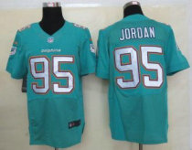 Nike Dolphins -95 Dion Jordan Aqua Green Team Color Stitched NFL Elite Jersey
