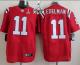 Nike New England Patriots -11 Julian Edelman Red Alternate Super Bowl XLIX Mens Stitched NFL Elite J