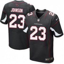 Nike Arizona Cardinals -23 Chris Johnson Black Alternate Men's Stitched NFL Elite Jersey