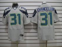 Nike Seattle Seahawks #31 Kam Chancellor Grey Alternate Men's Stitched NFL Elite Jersey