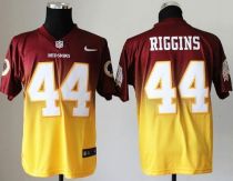 Nike Washington Redskins -44 John Riggins Burgundy Red Gold Men's Stitched NFL Elite Fadeaway Fashio