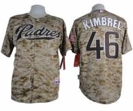 San Diego Padres #46 Craig Kimbrel Camo Alternate 2 Cool Base Stitched MLB Jersey
