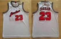 Chicago Bulls -23 Michael Jordan White Anniversary Stitched NBA Jersey